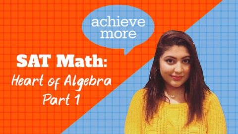SAT Math: Algebra Nation, Part 1
